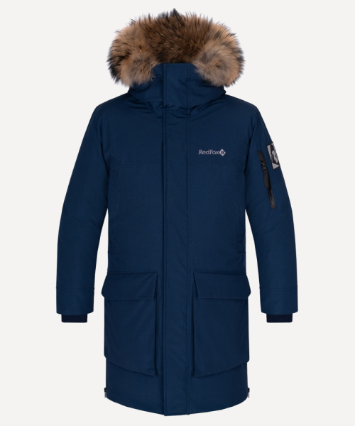 Пуховик RedFox Arctica llI (Мужской; M; Черно-Синий)